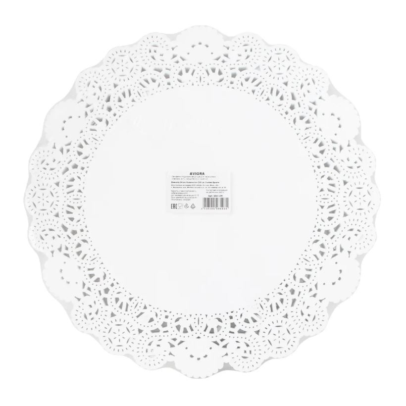 Кружевные салфетки 34см (250шт/упак) (8)