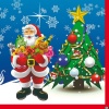 Салф  бум  НЕГА 33*33 2сл РИСУНОК 16л (16пачек/кор)