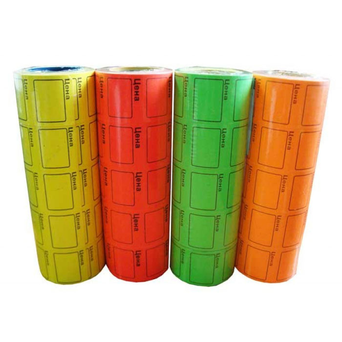 Ценник ролик 30*20 КРАСНАЯ. 350эт. (10/100) 304-013