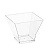 Форма фуршетная Чаша Пагода 72*72 150мл прозрачная (12/240) 5018П